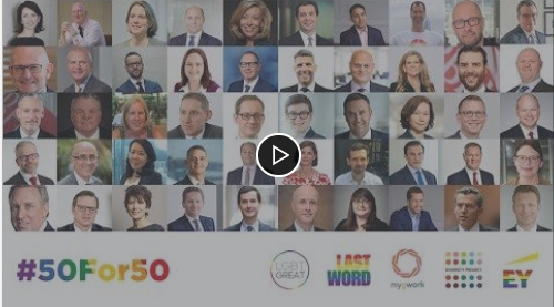 LGBT Great #50For50 campaign video