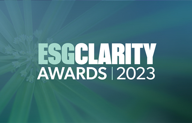 The winners of the ESG Clarity Awards 2023