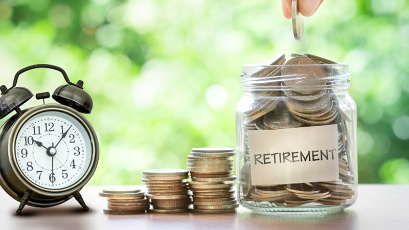Retirement fund clock time pension June 2024