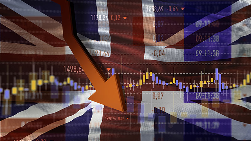 UK, Stock Market Data, Stock Market Crash, Stock Market and Exchange, Moving Down