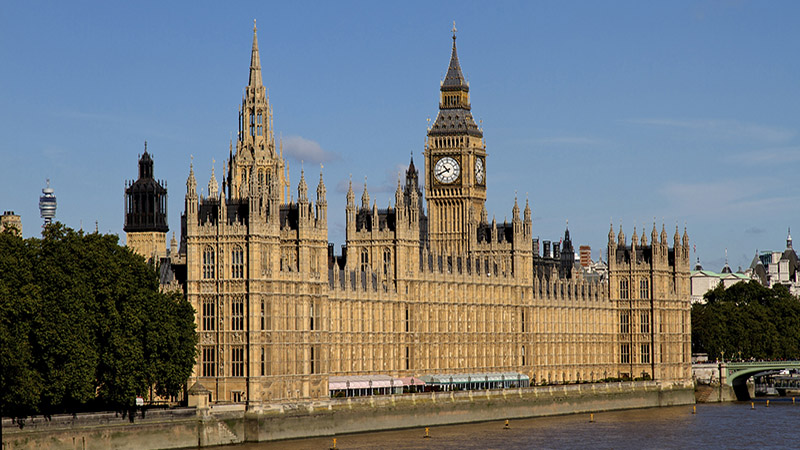 Houses of Parliament with Big Ben in the background