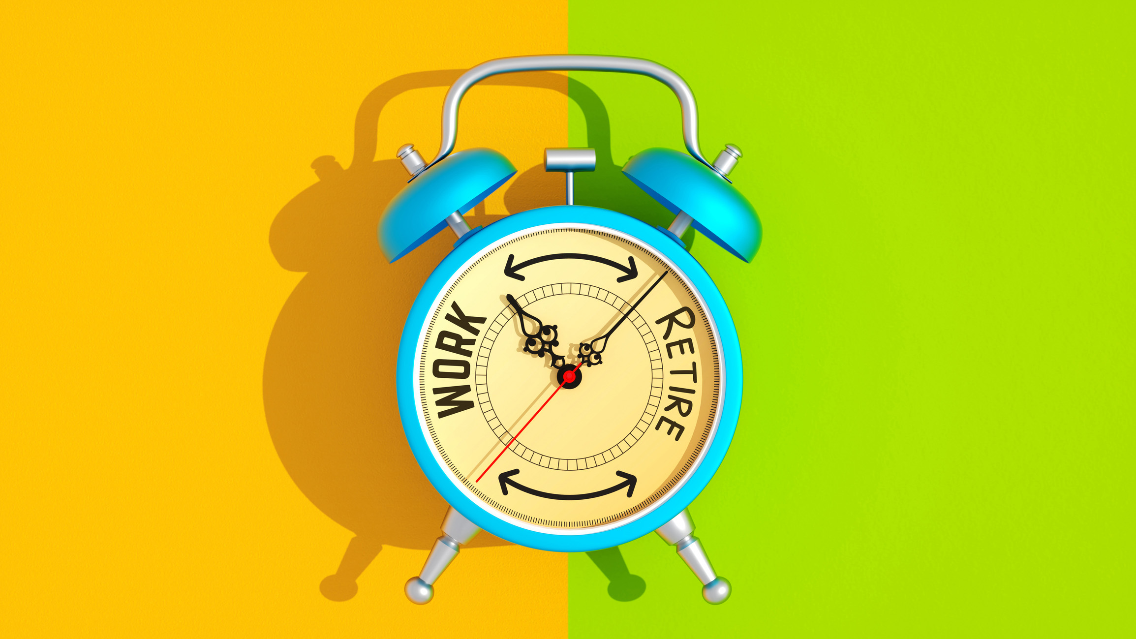 Time to Work or Retire: Transition of Life Stages Represented on a ...